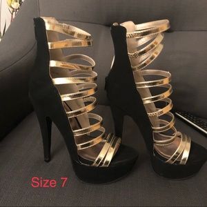 Heels gold
